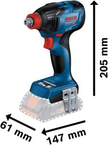 Bosch Professional 18V System Akku-Drehschlagschrauber GDX 18V-210 C