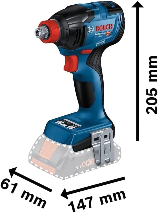 Bosch Professional 18V System Akku-Drehschlagschrauber GDR 18V-210 C