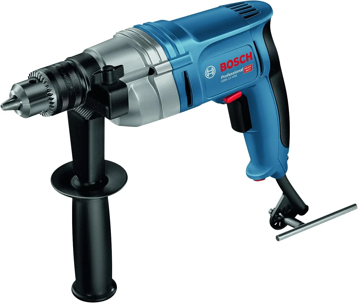 Bosch Professional Bohrmaschine GBM 13-HRE (Zusatzhandgriff, Zahnkranzbohrfutter 1,5 - 13 mm, im Karton)