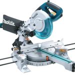 Makita Kapp- und Gehrungssäge (Sägeblatt-ø 216 mm, 1400 W, Arbeitstisch drehbar, Maße 755x450x488 mm) LS0815FLN