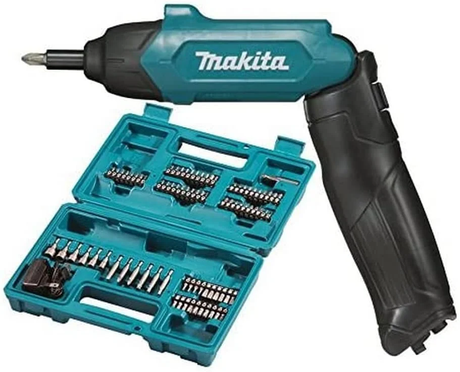 Makita DF001DW Akku-Knickschrauber mit integriertem Akku