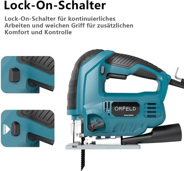 Stichsäge, Orfeld Pendelhubstichsäge 850W