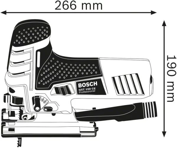 Bosch Professional Stichsäge GST 150 CE