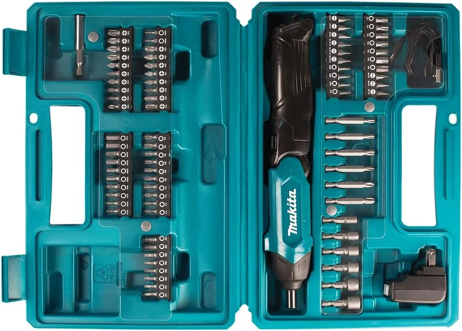 Makita DF001DW Akku-Knickschrauber mit integriertem