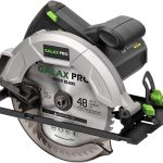 GALAX PRO Kreissägen, Handkreissäge 1200W 5800RPM, Fasenwinkel (0 bis 45°) Fugenschnitte mit 185mm Klinge, Einstellbare Schnitttiefe für Holz- und Holzschneiden-GP76331