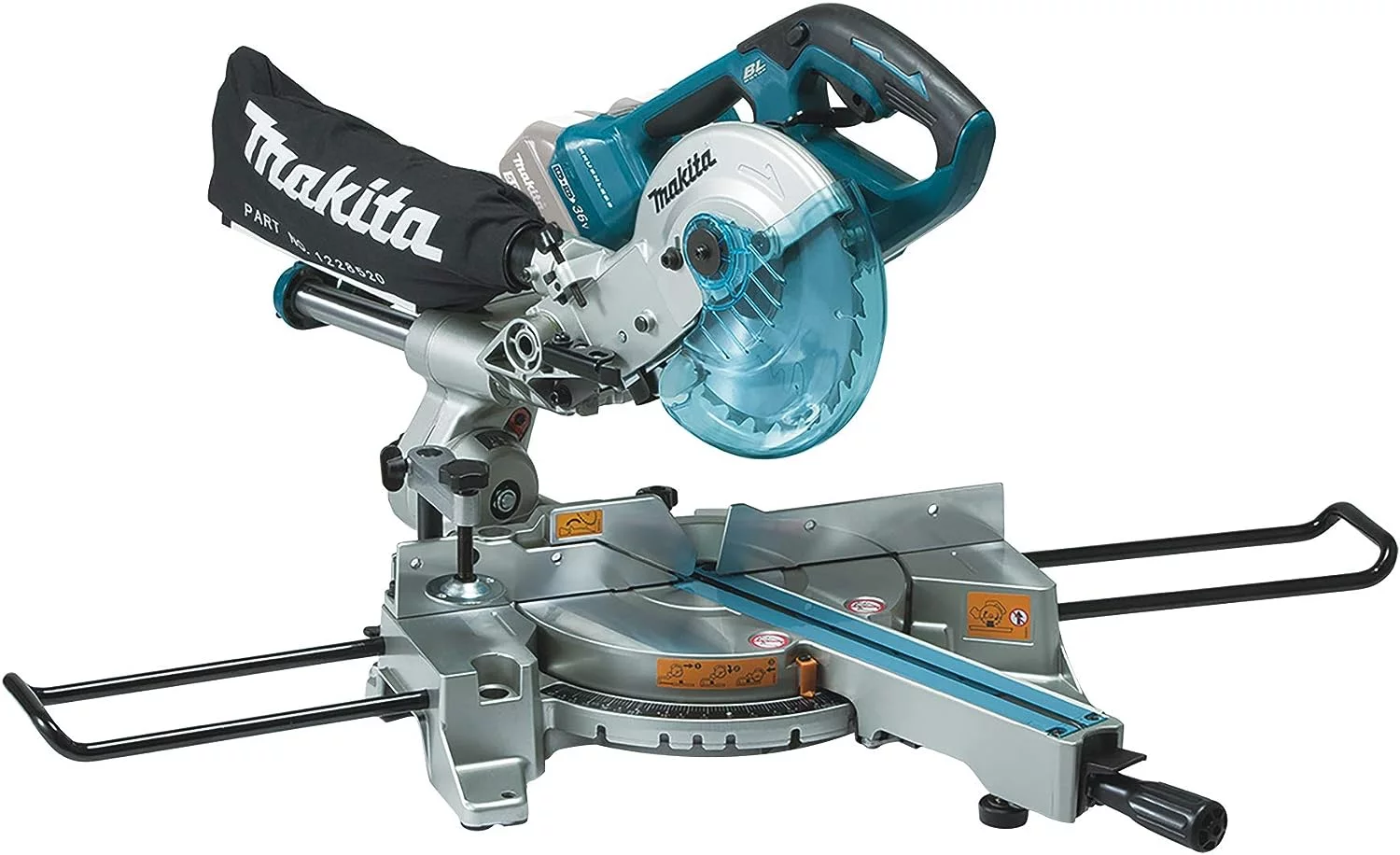 Makita DLS714NZ Akku-Kapp- und Gehrungssäge 2x18 V (ohne Akku, ohne Ladegerät)