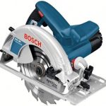 Bosch Professional GKS 190 Handkreissäge, 190 mm Sägeblatt-Ø, 30 mm Sägeblattbohrungs-Ø, 70 mm Schnitttiefe, HM-Sägeblatt, Absaugadapter, 1.400 W, Karton, Mehrfarbig, Kreissägeblatt: 190 mm