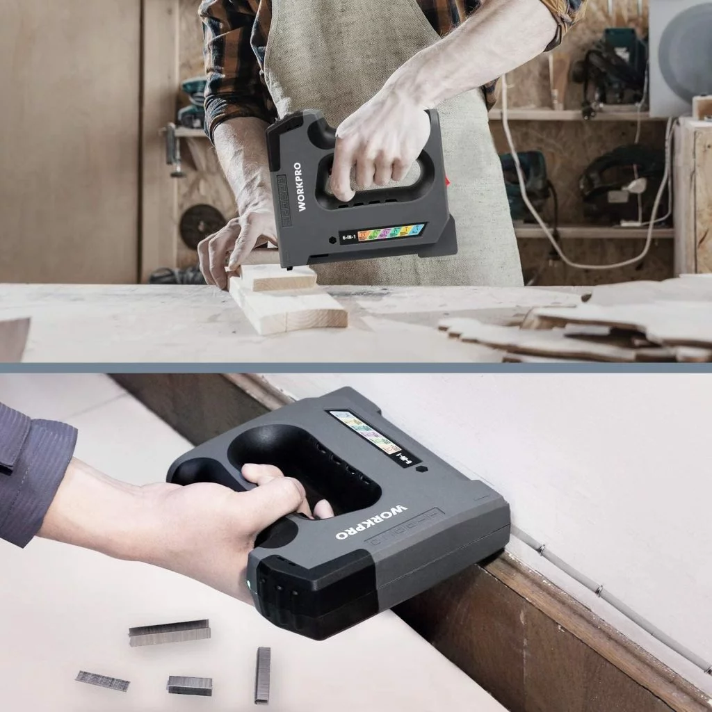 Workpro 6-in-1 Akku-Heftpistole