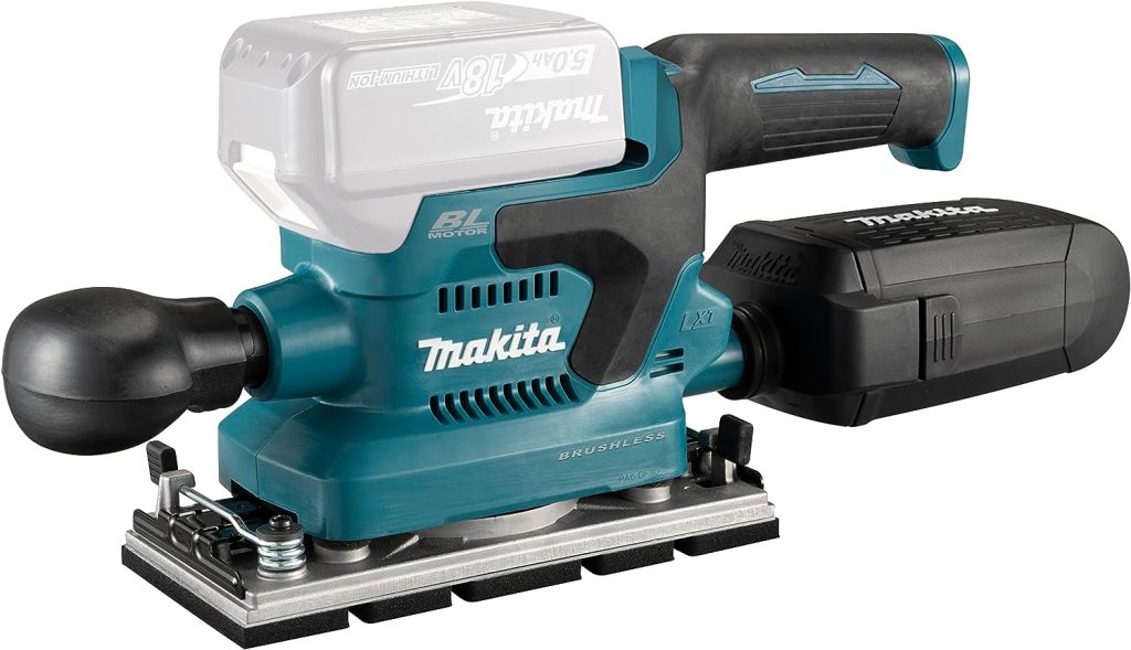 Makita DBO380ZJ Akku-Schwingschleifer