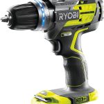 RYOBI 18 V ONE+ Brushless Akku-Schlagbohrschrauber R18PDBL-0 (Drehmoment 60 Nm, 10 Einstellungen, Bohrfutter 13 mm, Max. Bohrdurchmesser in Holz|Mauerwerk|Stahl 50|13|13mm, ohne Akku und Ladegerät)