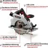 Einhell Professional Akku-Handkreissäge TP-CS 18/190 Li BL-Solo Power X-Change
