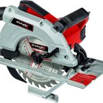 Einhell Handkreissäge TE-CS 190/1 (1.500 W, 5.500 min-1, werkzeuglose Einstellung, großer Griffbügel, Alu-Sägetisch, Spindelarretierung, inkl. Hartmetall-Sägeblatt)