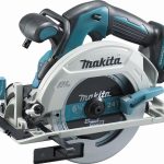 Makita DHS680Z Akku-Handkreissäge 57mm 18 V (ohne Akku, ohne Ladegerät), Blau, Silber