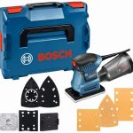 Bosch Professional Schwingschleifer GSS 160-1 A Multi (180 Watt, 1,6 mm Schwingkreis-Ø, in L-BOXX) [Energieklasse A+]