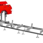 Holzmann BBS350 Blockbandsäge Kleinsägewerk Bandsäge Sägewerk Blochbandsäge 400V