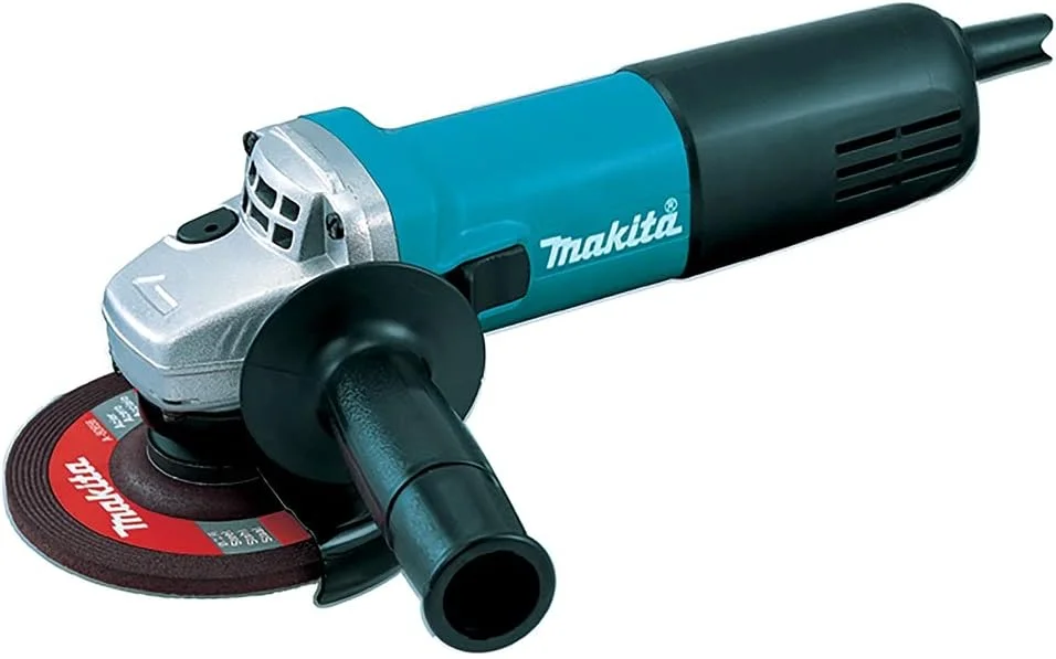 Makita 9558NBRZ Winkelschleifer 125 mm, 840 W, Schwarz/Blau