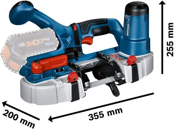 Bosch Professional 18V System Akku Bandsäge GCB 18V-63