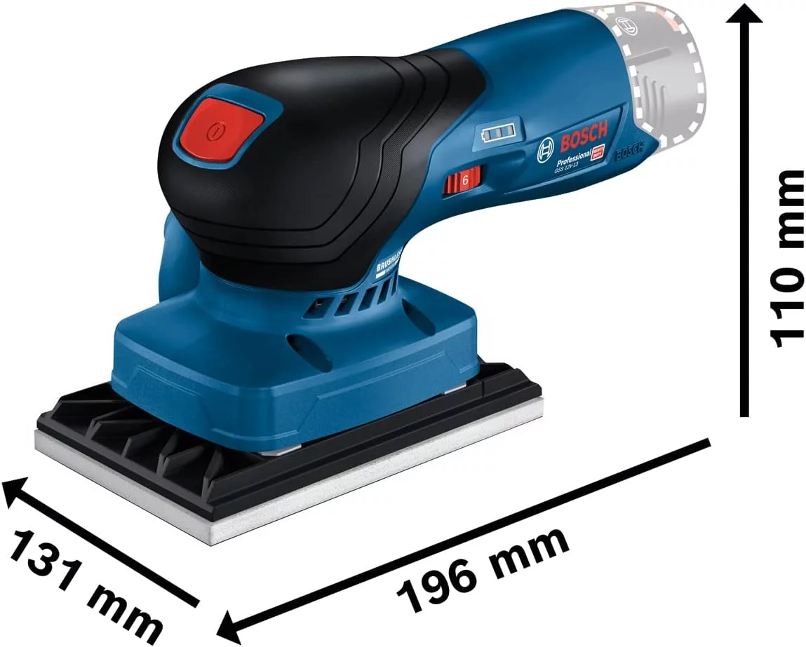 Bosch Professional 12V System Akku-Schwingschleifer GSS 12V-13