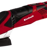 Einhell Deltaschleifer TE-DS 20 E (200 Watt, Drehzahl-Elektronik, Klett „Extreme Fix“, Softgrip, Sanftanlauf, Kabelclip, Staubabsaugadapter, inkl. 10 Schleifpapieren)