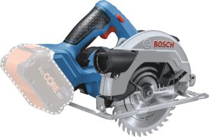Bosch Professional 18V System Akku Kreissäge GKS 18V-57 (Sägeblatt-Ø: 165 mm, Schnitttiefe: 57 mm, ohne Akkus und Ladegerät, im Karton)
