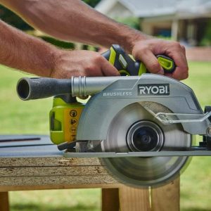 RYOBI 18 V ONE+ Brushless Akku-Handkreissäge R18CS7-140GZL