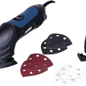 FERM Deltaschleifmaschine 280W - Mit 6-teiligen Schleifpapierse