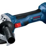 Bosch Professional 18V System Akku Winkelschleifer GWS 18V-7 (125 mm Scheiben-Ø, Schutzhaube, Zusatzhandgriff, Aufnahmeflansch, Spannmutter, ohne Akkus und Ladegerät, im Karton), Nein [Energieklasse B]