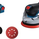 Bosch Professional 18V System Akku Exzenterschleifer GEX 18V-125 (inkl. Schleifteller (125 mm), 1x Schleifpapier, Staubbeutel, ohne Akkus und Ladegerät, in L-BOXX 136)