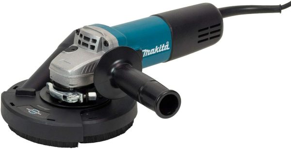 Makita- Betonschleifer/Sanierungsfräse/Winkelschleifer-Set 125mm 840W