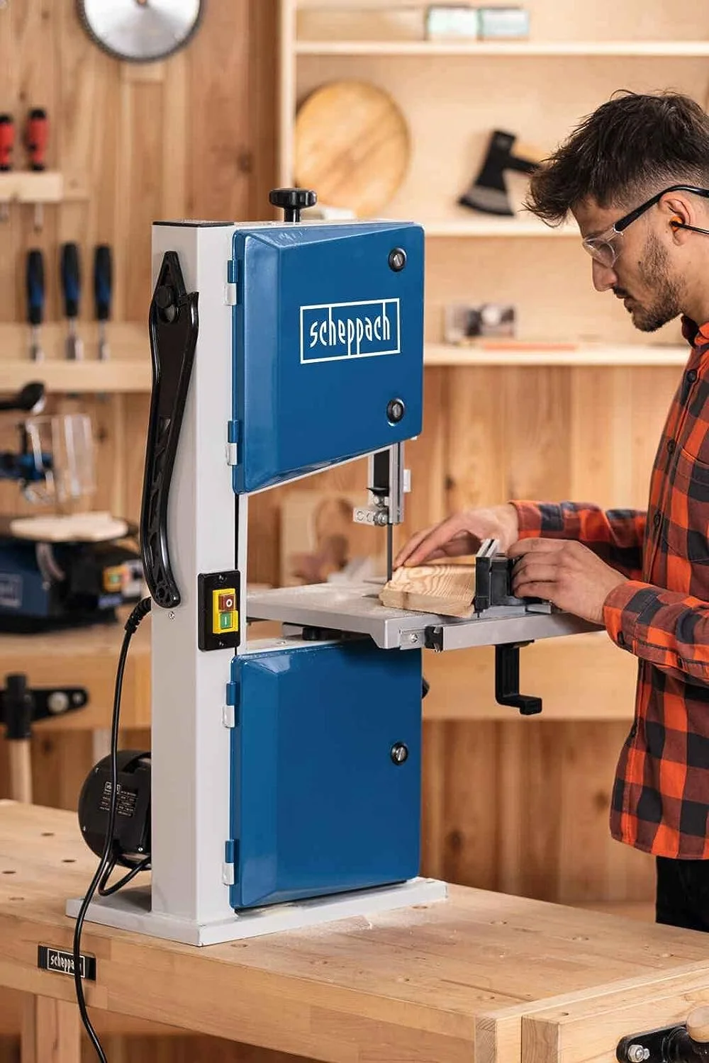 Scheppach Bandsäge HBS261 inkl. 2. Sägeband