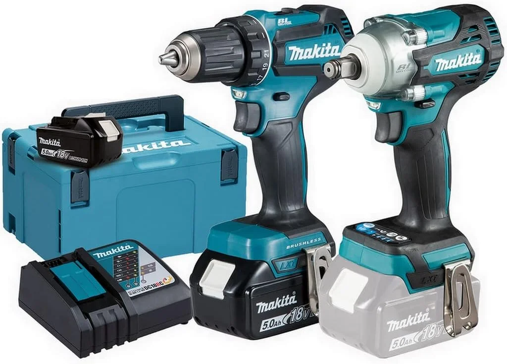 Makita DLX2452TJ Akku-Kombo-Kit 18V KFZ-Set