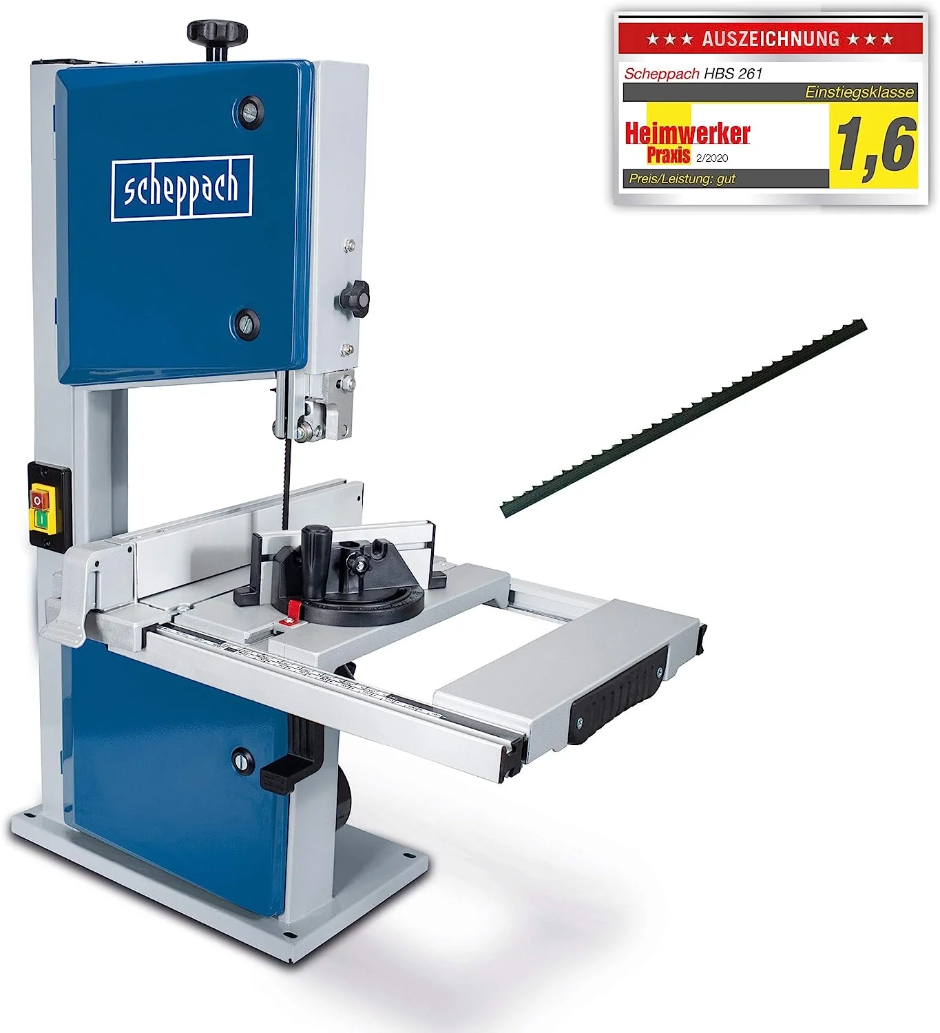 Scheppach Bandsäge HBS261 inkl. 2. Sägeband