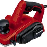 Einhell Elektrohobel TC-PL 750 (750 W, bis 2mm Spantiefe, große Messerwelle, automatischer Parkschuh, inkl. Parallel-/Falztiefenanschlag, Wendemesser)