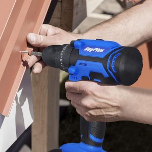 Akkuschrauber Akku Bohrmaschine 21V Professional Akku Bohrschrauber Set mit 2 Akku