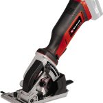 Einhell Akku-Mini-Handkreissäge TE-CS 18/89 Li - Solo Power X-Change (Lithium-Ionen, werkzeuglose Einstellung d. Schnitttiefe, hochwertiger Sägetisch, ohne Akku und Ladegerät)