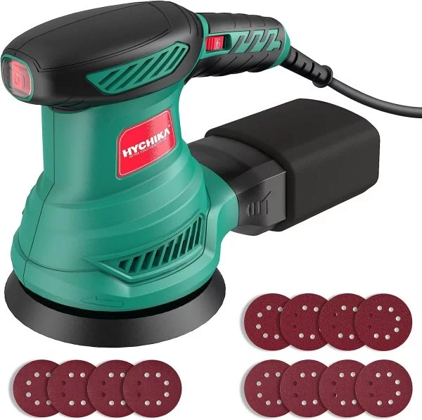 Exzenterschleifer, HYCHIKA 300W Schleifmaschine