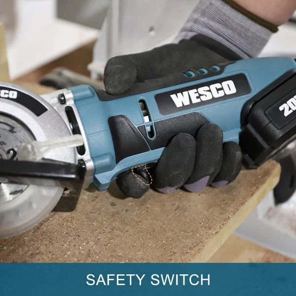 Kreissäge, WESCO 18V Mini Handkreissäge
