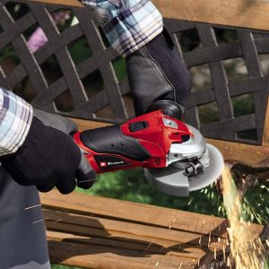 Einhell Winkelschleifer TC-AG 125 (850W, 12.000 1/min Drehzahl, 125mm Scheiben-ø, Scheibenschutz)