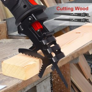 PULITUO 12V Akku Säbelsäge mit 2x2.0Ah Batterien 4xSäbelsägeblatt