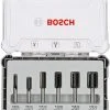 Bosch Professional 6tlg. Nutfräser Set