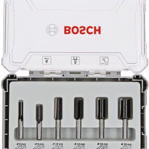 Bosch Professional 6tlg. Nutfräser Set