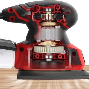 POPULO Detailschleifer Palm Sander, 14.000 OPM