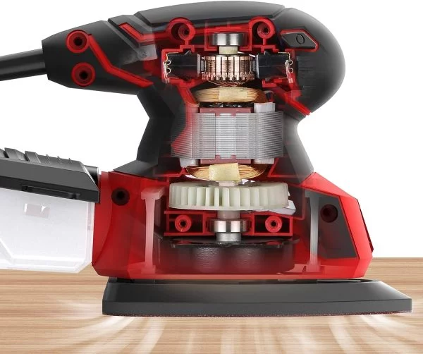 POPULO Detailschleifer Palm Sander, 14.000 OPM