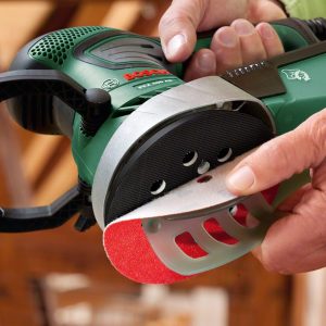 Bosch Exzenterschleifer PEX 400 AE (370 Watt, im Koffer)