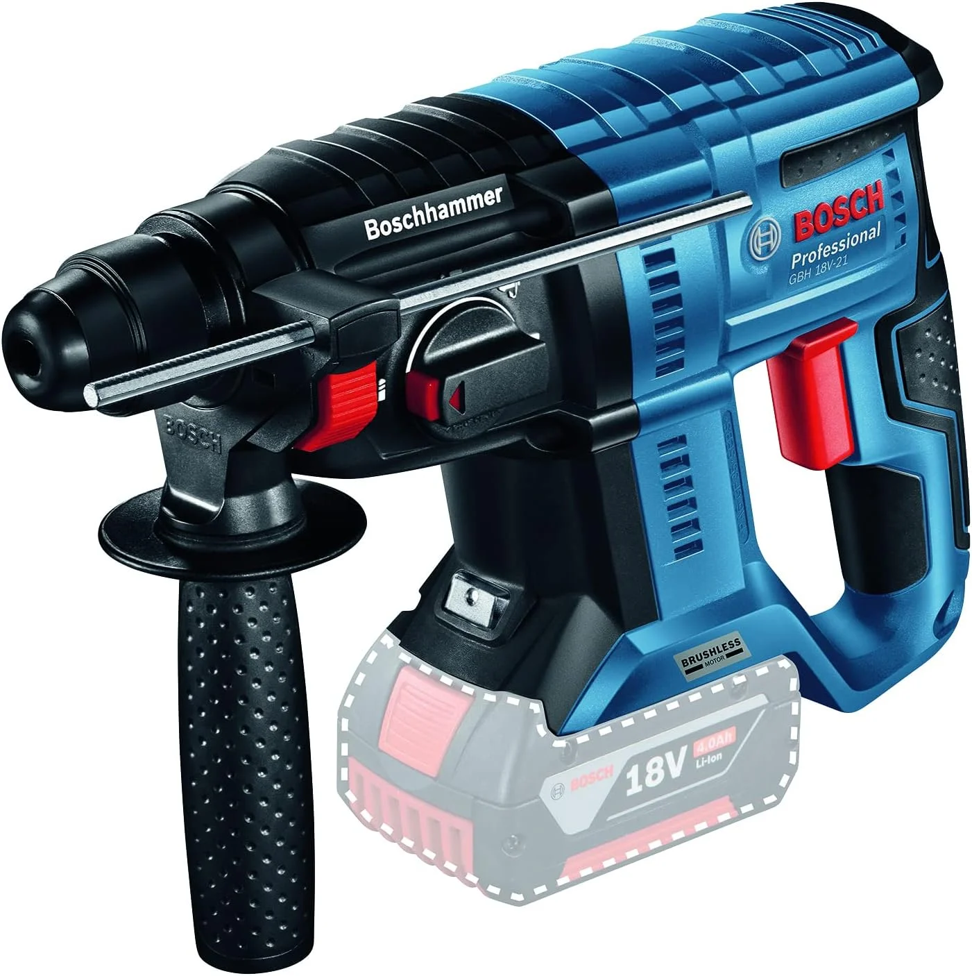 Bosch Professional 18V System Akku Bohrhammer GBH 18V-21