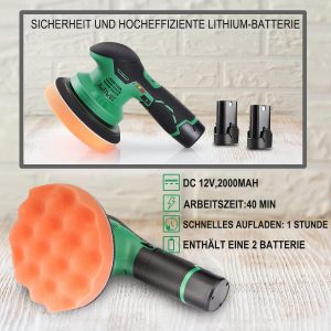 Akku Poliermaschine AUTIWOZ Exzenter Poliermaschine