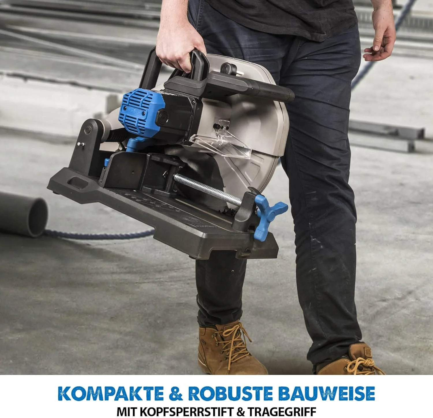 Evolution Power Tools S355CPS Kappsäge Schneidet Industriestahl