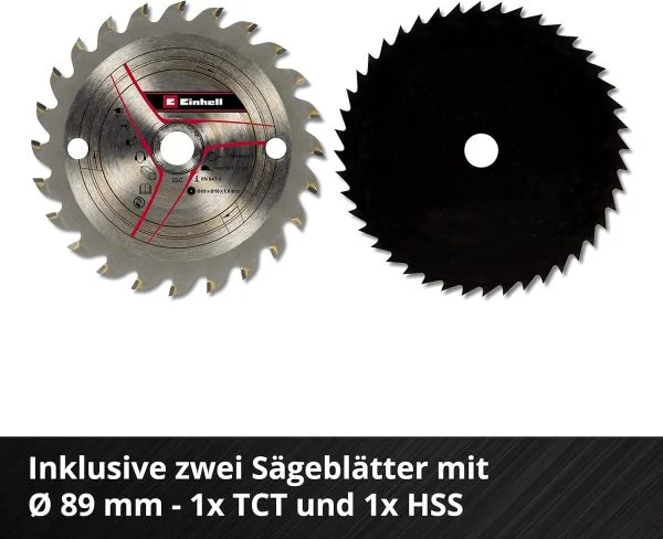 Einhell Akku-Mini-Handkreissäge TE-CS 18/89 Li - Solo Power X-Change