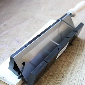 Augusta Feinsägen Set 2-teilig mit Kunststoffgehrungslade 250 mm