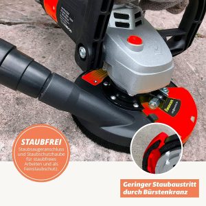 FANZWORK Betonschleifer Betonfräse Set mit Diamantschleiftopf